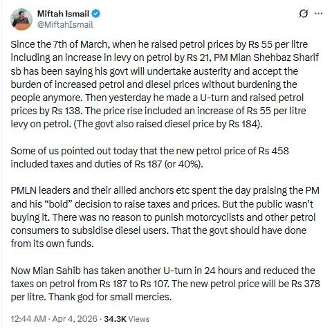 How Pakistan Can Cut Fuel Prices 2026 Further 2 Mifta