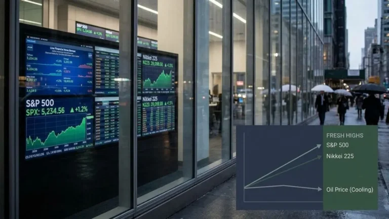 SP 500 and Nikkei 225 Topped Global Stock
