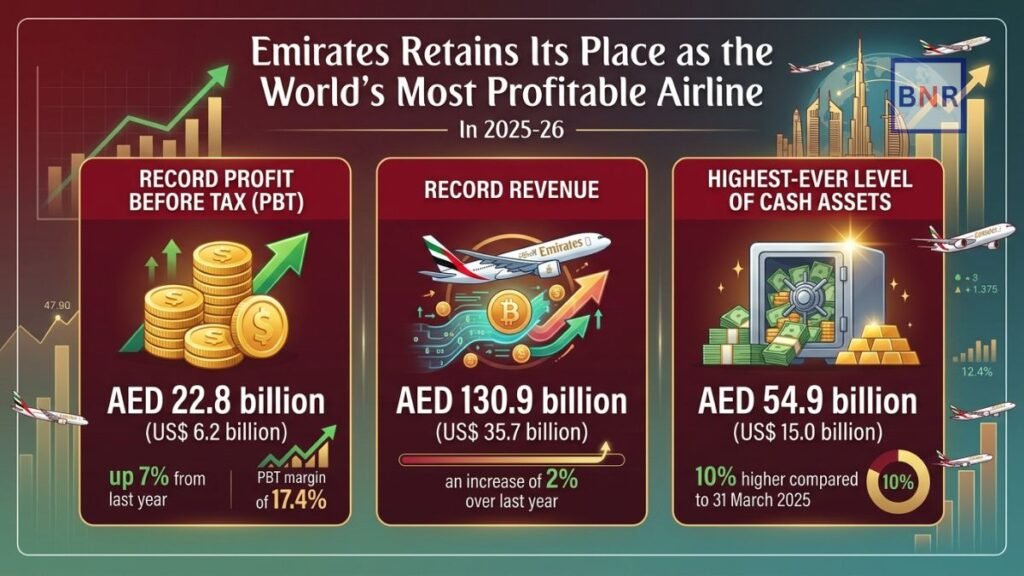 Emirates annual profit 2026