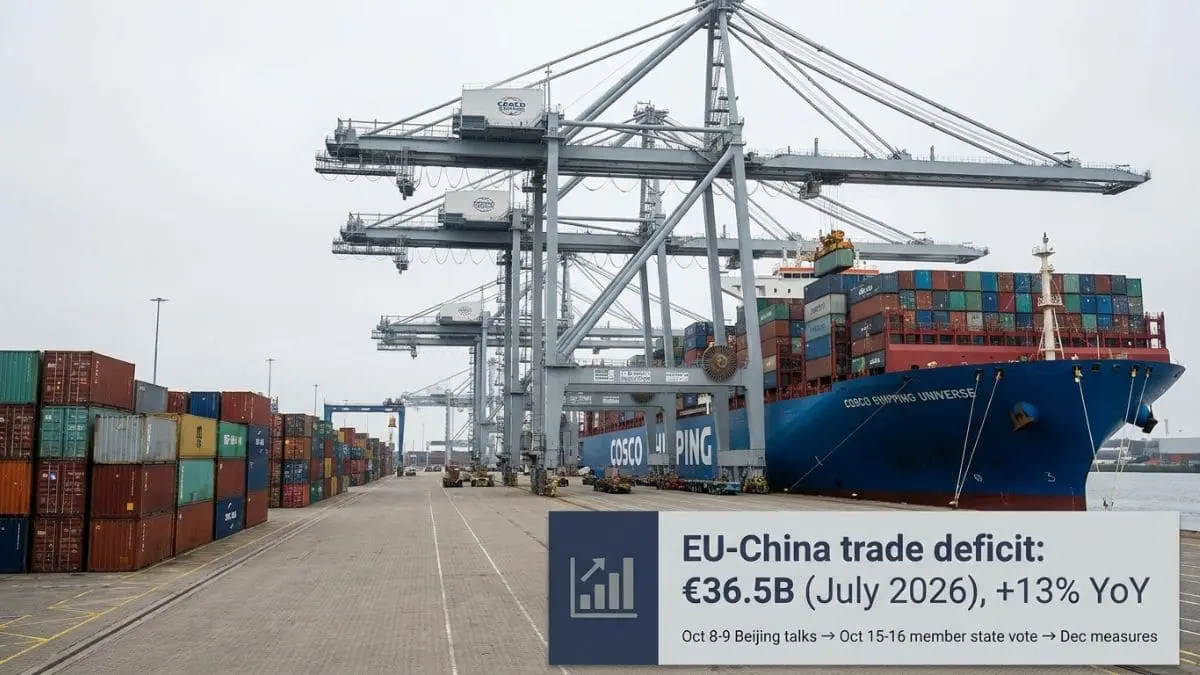 EU China Trade Deal Will the EU Reduce the Trade Gap